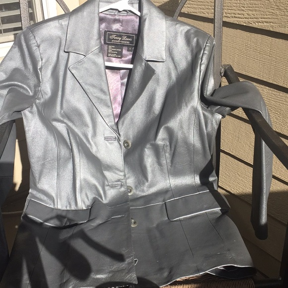 Terry Lewis Classic Luxuries Jackets & Blazers - Terry Lewis vintage jacket grey size small